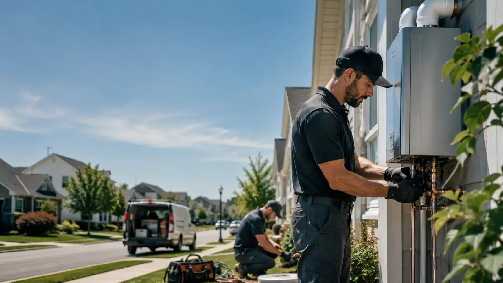 Tankless Water Heater Installation in Sunburg, MN